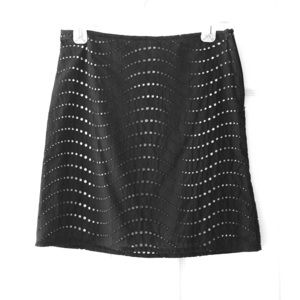 Black and white cut out Ann Taylor skirt